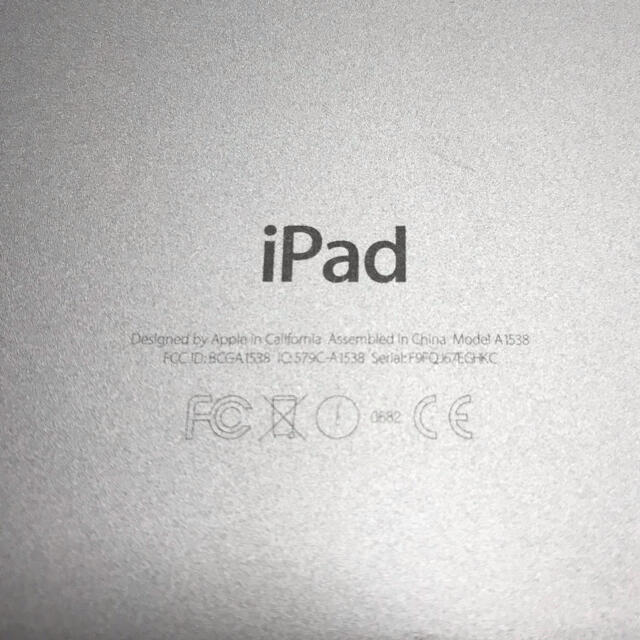 Apple iPad mini4 16G silver Wi-Fiモデルの通販 by ま's shop｜アップルならラクマ - [ほぼ未使用品] 在庫あ在庫
