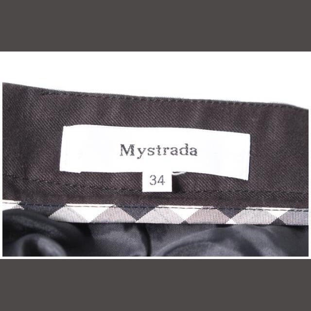 Mystrada(マイストラーダ)のマイストラーダ Mystrada ブロックチェック柄 スカート ahm0419 レディースのスカート(ひざ丈スカート)の商品写真