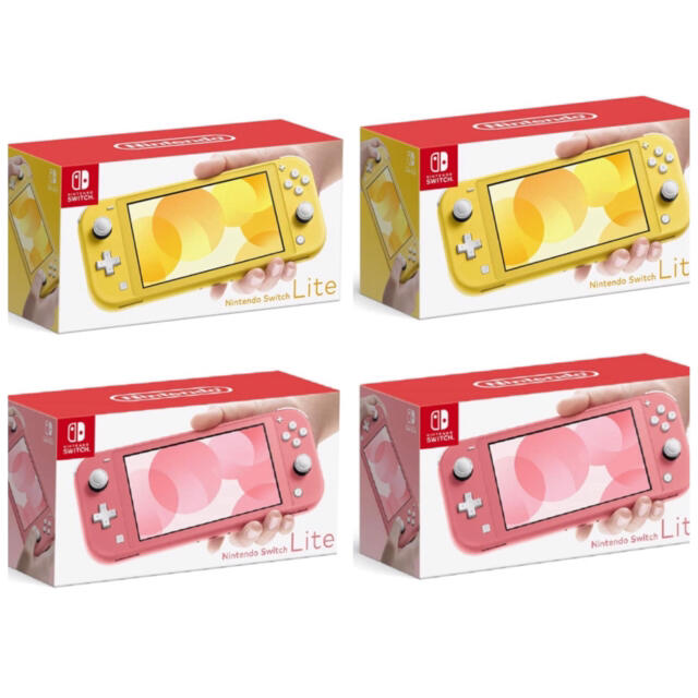 NINTENDO SWITCH LITE コーラル＆イエロー