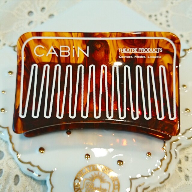 THEATRE PRODUCTS(シアタープロダクツ)のCABIN theatre product コーム ヘアクリップ バレッタ レディースのヘアアクセサリー(バレッタ/ヘアクリップ)の商品写真