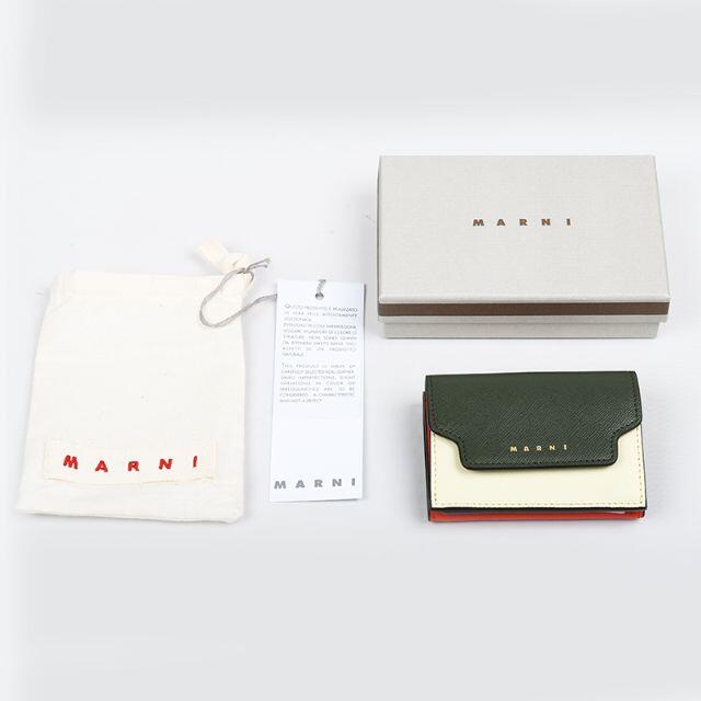 Marni(マルニ)のMARNI マルニ レディース 三つ折りミニ財布 レディースのファッション小物(財布)の商品写真