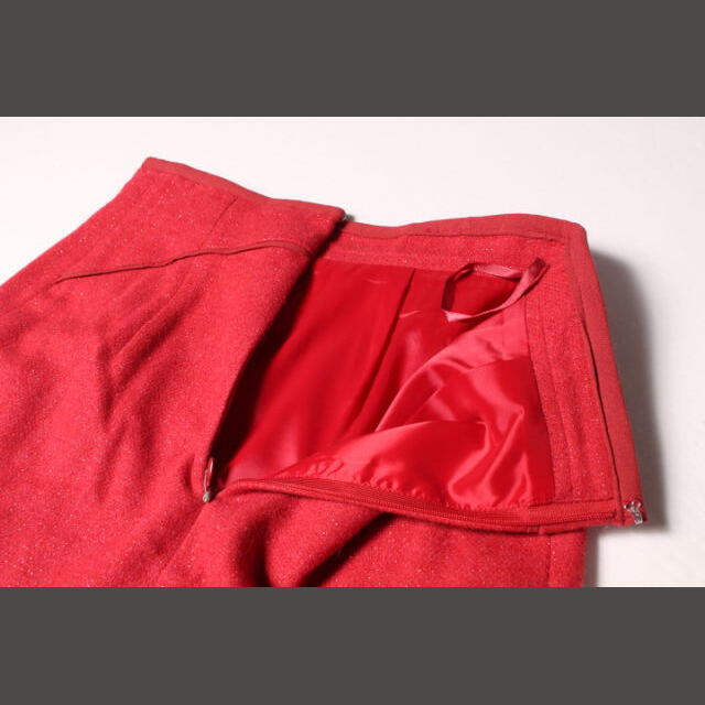 JUSGLITTY(ジャスグリッティー)のジャスグリッティー JUSGLITTY ウール混 ラメ スカート /kk0417 レディースのスカート(ひざ丈スカート)の商品写真