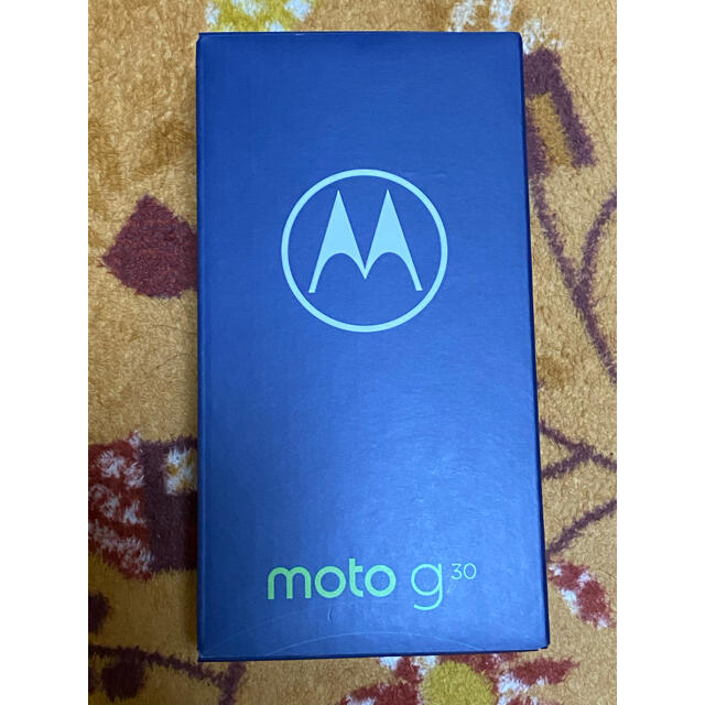 【新品未使用】Motorola moto g30 ダークパール イヤホン付き