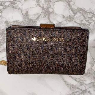 マイケルコース(Michael Kors)の【美品】マイケルコース 折りたたみ財布(財布)