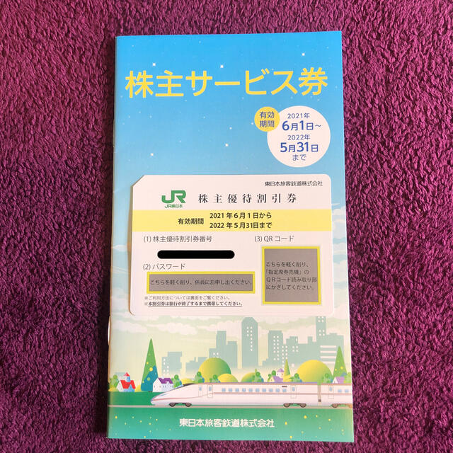 JR東日本　株主優待券　１枚 チケットの優待券/割引券(その他)の商品写真