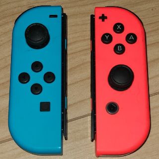 ニンテンドースイッチ(Nintendo Switch)の【動作確認済】Joy-Con (ジョイコン)　左右セット(家庭用ゲーム機本体)