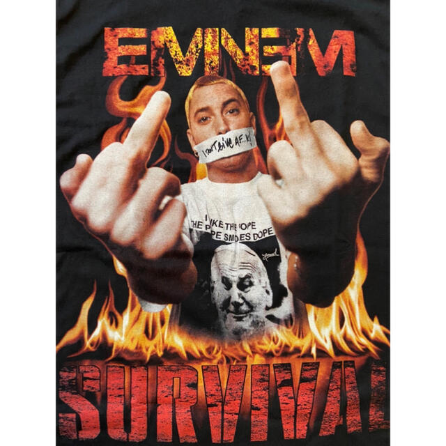 RAP MUSICIAN(ラップミュージシャン)のEMINEM エミネム Tシャツ HIPHOP Vintage Rap Tee メンズのトップス(Tシャツ/カットソー(半袖/袖なし))の商品写真