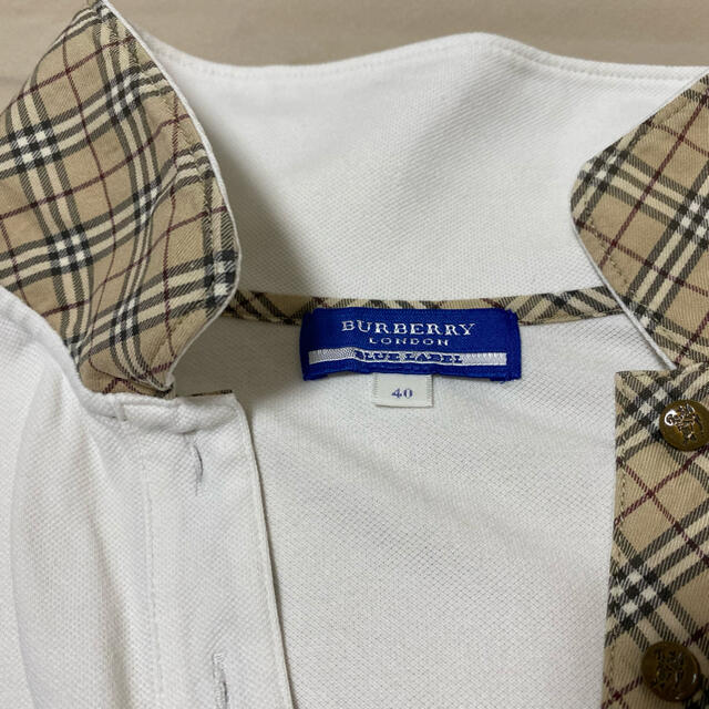 BURBERRY BLUE LABEL(バーバリーブルーレーベル)のバーバリーブルーレーベル　レディースポロシャツ レディースのトップス(ポロシャツ)の商品写真