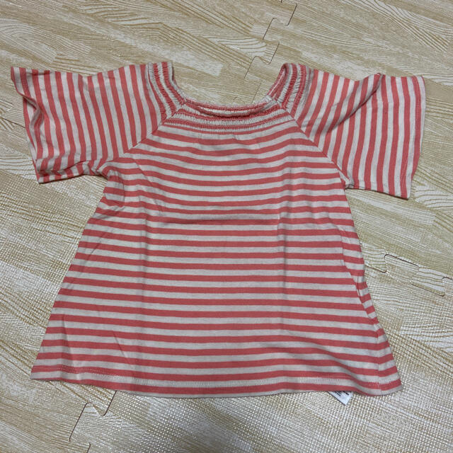 babyGAP(ベビーギャップ)のbaby GAP  ボーダーTシャツ キッズ/ベビー/マタニティのキッズ服女の子用(90cm~)(Tシャツ/カットソー)の商品写真