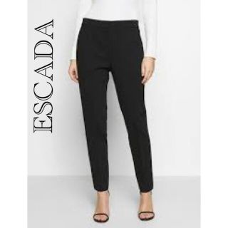 エスカーダ(ESCADA)のescada sport エスカーダ　黒　パンツ　カジュアル　コットン　綿(カジュアルパンツ)