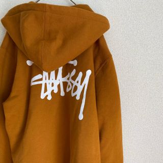 ステューシー(STUSSY)のSTUSSY ステューシー　ジップアップ　パーカー　ロゴ　ビッグシルエット(パーカー)