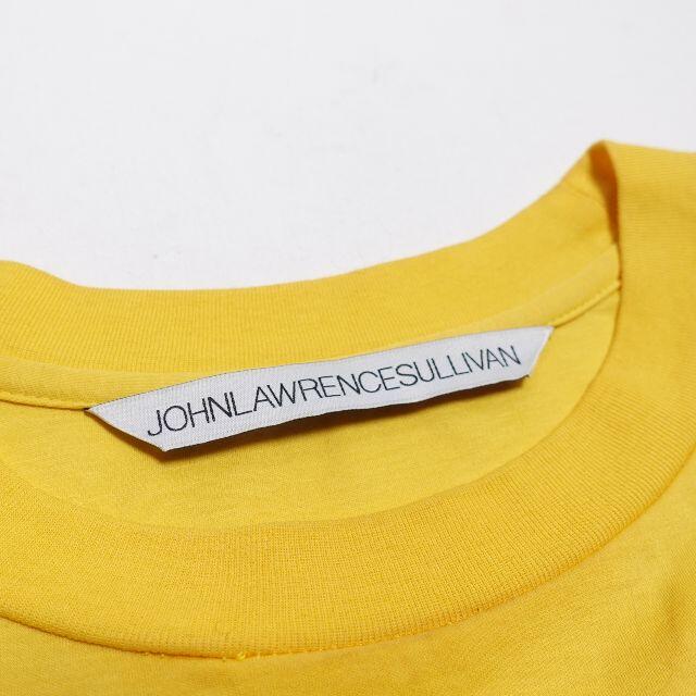 JOHN LAWRENCE SULLIVAN(ジョンローレンスサリバン)のJOHN LAWRENCE SULLIVAN　Tシャツ　メンズ　イエロー メンズのトップス(Tシャツ/カットソー(半袖/袖なし))の商品写真
