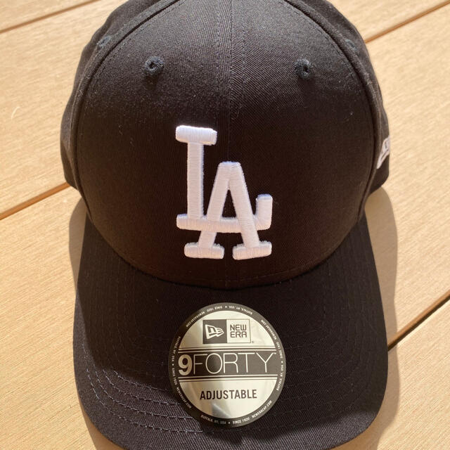 NEW ERA(ニューエラー)のNEW ERA ニューエラ キャップ ＬＡ ドジャース 黒 メンズの帽子(キャップ)の商品写真