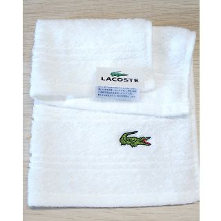 ラコステ(LACOSTE)のLACOSTE ラコステ タオルハンカチ ミニタオル ハンドタオル ミニハンカチ(ハンカチ/ポケットチーフ)