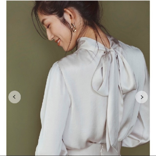 専用出品♡フレイアイディー♡サテンボウタイブラウス 日本製 3136円引き www.sisteplant.com