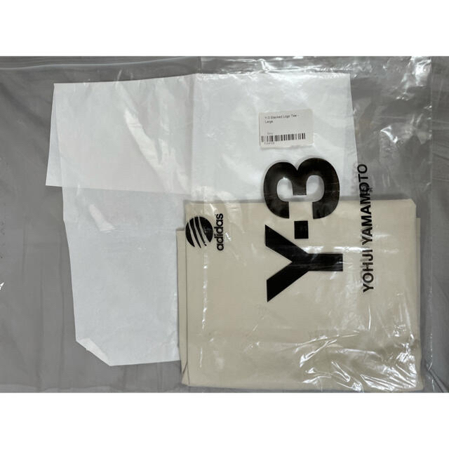 Y-3 20AW STACKED LOGO SS TEE 5