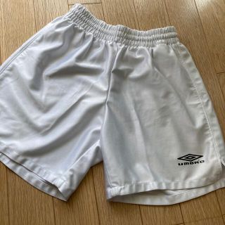 アンブロ(UMBRO)のUMBRO サッカーパンツ140 白(ウェア)