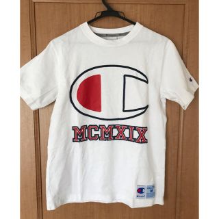 チャンピオン(Champion)のChampion レディースTシャツ　半袖白色　Ｍサイズ(Tシャツ(半袖/袖なし))