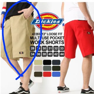 ディッキーズ(Dickies)の津田様専用　未使用　ディッキーズ　ハーフパンツ  32(ショートパンツ)