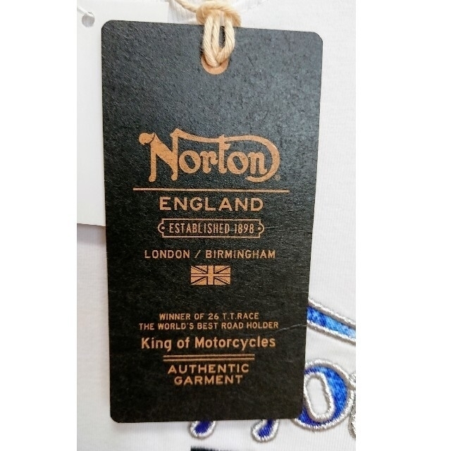 Norton(ノートン)のNorton ノートン  Tシャツ  ロンT    Mサイズ メンズのトップス(Tシャツ/カットソー(七分/長袖))の商品写真