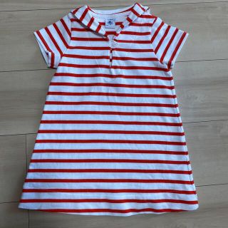 プチバトー(PETIT BATEAU)のプチバトー　ワンピース　ボーダー　(ワンピース)