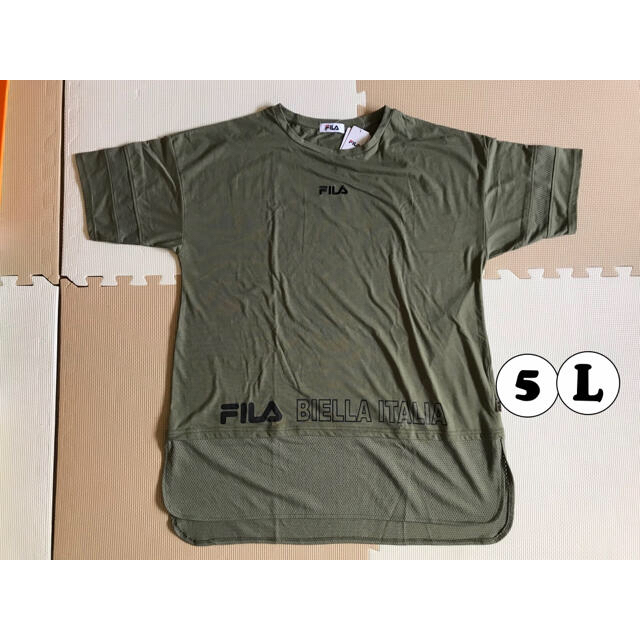 FILA(フィラ)の★新品タグ付き　FILA メッシュ　Tシャツ★ レディースのトップス(Tシャツ(半袖/袖なし))の商品写真