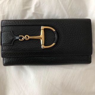 グッチ(Gucci)のブークレー様専用❤️お値下げ⭐︎GUCCI長財布⭐︎ブラック✖️ゴールド金具(財布)