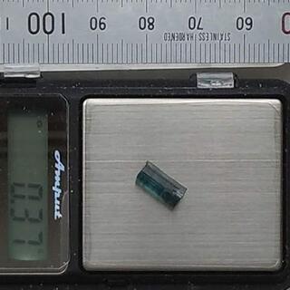 0.37g　インディゴライト　ブルー トルマリン　鉱物標本　美品