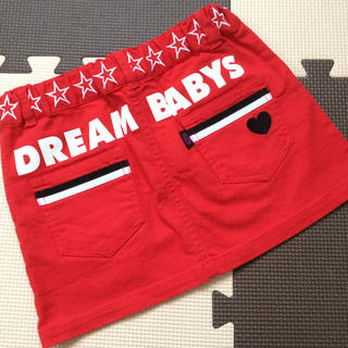ベビードール(BABYDOLL)の新品同様☆DREAM BABYS ミニスカート 100cm☆ベビードール(スカート)