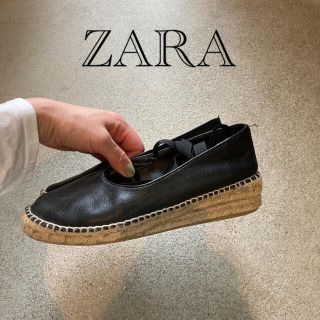 ザラ(ZARA)のZARA ザラ プラットフォーム　サンダル　ジュートサンダル(サンダル)