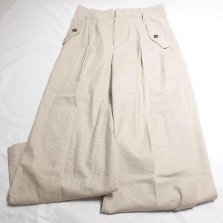 コムサイズム(COMME CA ISM)のCOMME CA ISM　パンツ　レディース　ベージュ(バギーパンツ)