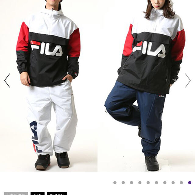 FILA　スノーボードウエア