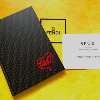 フェンディ(FENDI)の未使用　フェンディ   ノベルティー　ズッカ  ノート(ノート/メモ帳/ふせん)