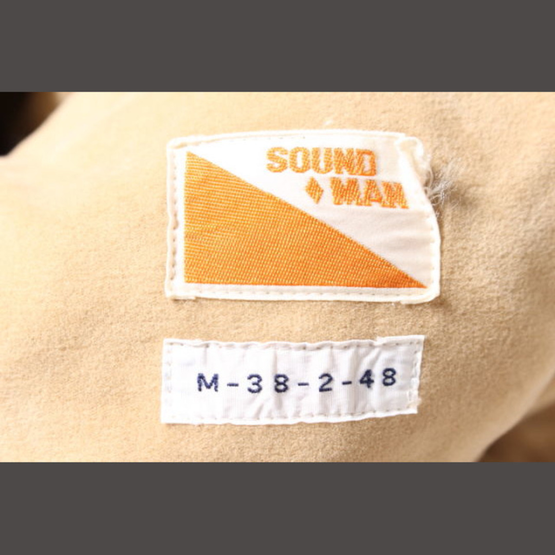 Soundman(サウンドマン)のサウンドマン SOUND MAN ジャケット テーラード シングル M ベージュ メンズのジャケット/アウター(テーラードジャケット)の商品写真