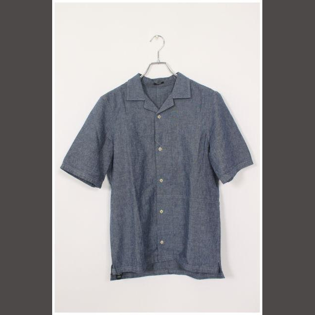 DENHAM(デンハム)のデンハム DENHAM 17SS シャツ 半袖 シャンブレー オープンカラー リ メンズのトップス(シャツ)の商品写真