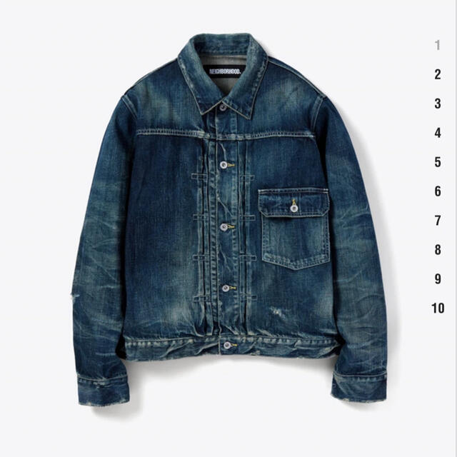 NEIGHBORHOOD(ネイバーフッド)のSAVAGE . STOCKMAN TYPE-A / C-JKT メンズのジャケット/アウター(Gジャン/デニムジャケット)の商品写真