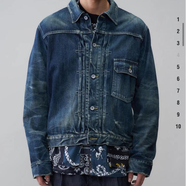 NEIGHBORHOOD(ネイバーフッド)のSAVAGE . STOCKMAN TYPE-A / C-JKT メンズのジャケット/アウター(Gジャン/デニムジャケット)の商品写真