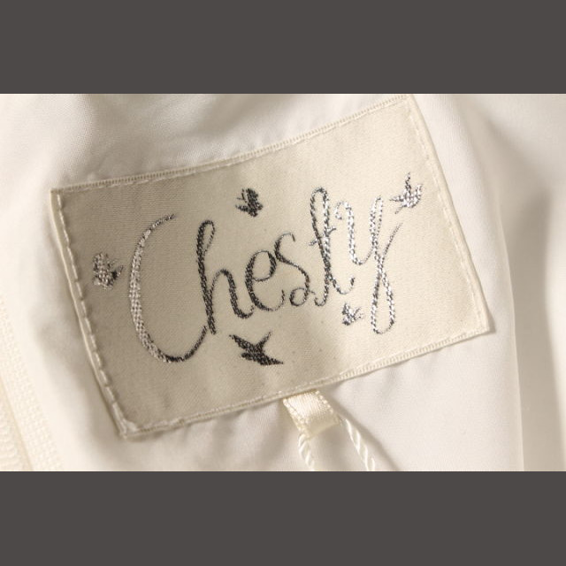 Chesty(チェスティ)のチェスティ Chesty 17SS ワンピース 花柄 切替 ミニ 0 青 ブルー レディースのワンピース(ミニワンピース)の商品写真