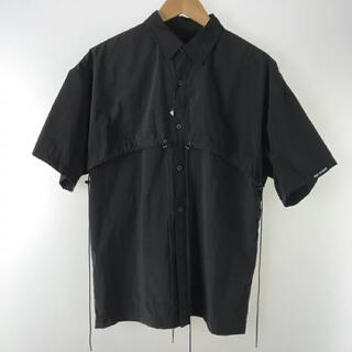 ESC STUDIO  Steing シャツ 黒(Tシャツ/カットソー(半袖/袖なし))