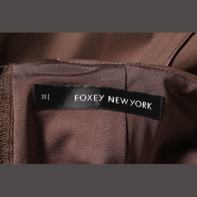 フォクシーニューヨーク FOXEY NEW YORK ワンピース ミニ ノースリ