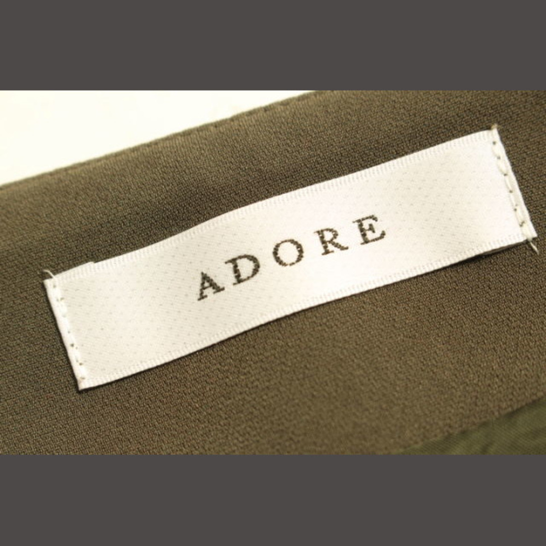 ADORE(アドーア)のアドーア ADORE 18AW メンズフラノ プリーツ スカート ロング ウール レディースのスカート(ロングスカート)の商品写真