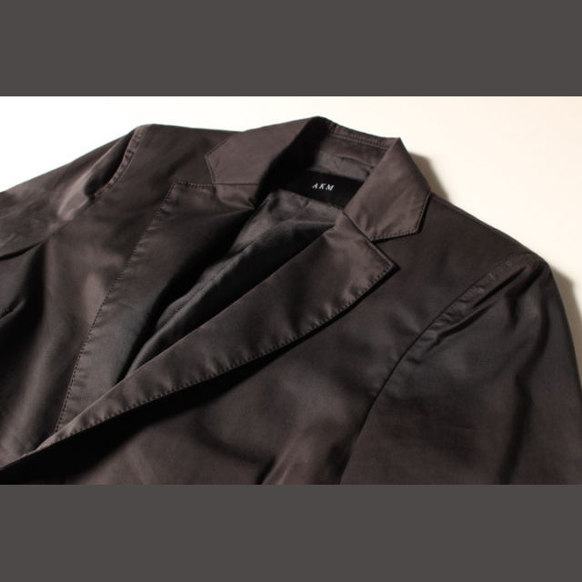 AKM(エイケイエム)のエーケーエム AKM ジャケット テーラード シングル M 黒 ブラック /nn メンズのジャケット/アウター(テーラードジャケット)の商品写真