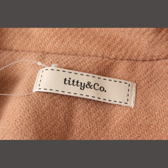 titty&co(ティティアンドコー)のティティー&コー TITTY&CO ダブルボタン コート /mm0424 レディースのジャケット/アウター(その他)の商品写真