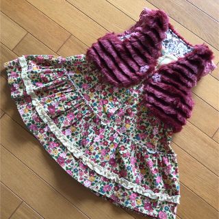 ワンピースボレロセット　サイズ95cm(ワンピース)