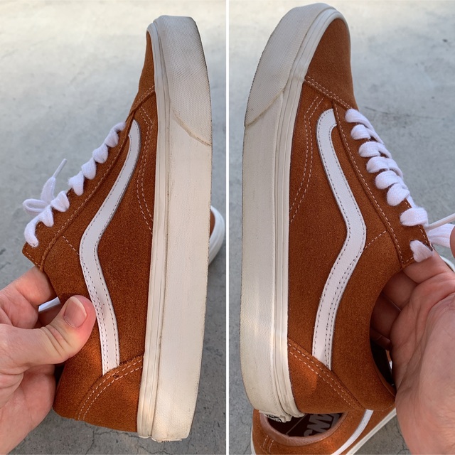 VANS(ヴァンズ)のVANS OLD SKOOL オールドスクール　キャメル レディースの靴/シューズ(スニーカー)の商品写真