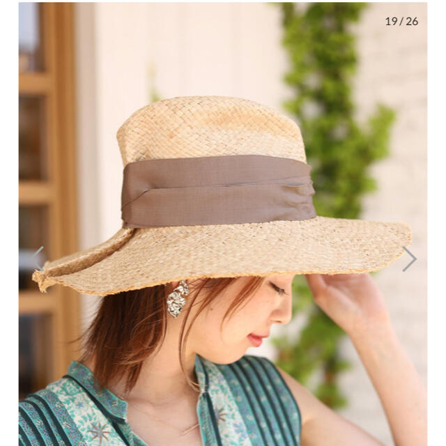 新品 plage LOLA HAT FIRST AID ハット キャメル