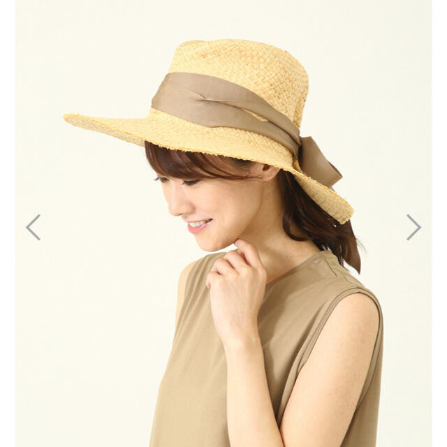 Plage(プラージュ)の新品未使用タグ付き　LOLA HAT FIRST AID ハット　キャメル レディースの帽子(ハット)の商品写真