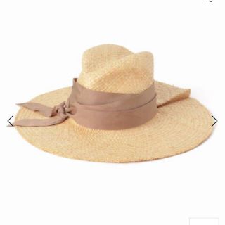 プラージュ(Plage)の新品未使用タグ付き　LOLA HAT FIRST AID ハット　キャメル(ハット)