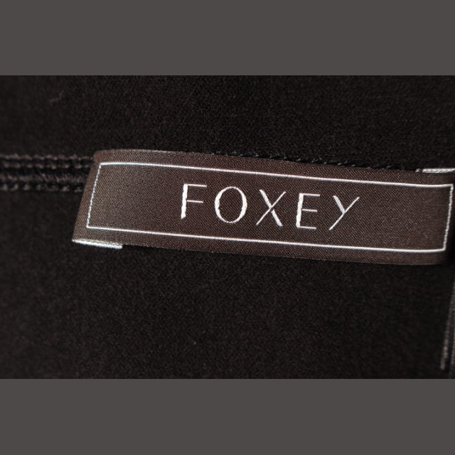 FOXEY(フォクシー)のフォクシー FOXEY カットソー ニット 半袖 ラッフル ピーターパン 38 レディースのトップス(ニット/セーター)の商品写真
