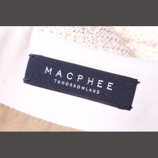 MACPHEE(マカフィー)のマカフィー MACPHEE トゥモローランド ツイード スカート /hk0427 レディースのスカート(ひざ丈スカート)の商品写真